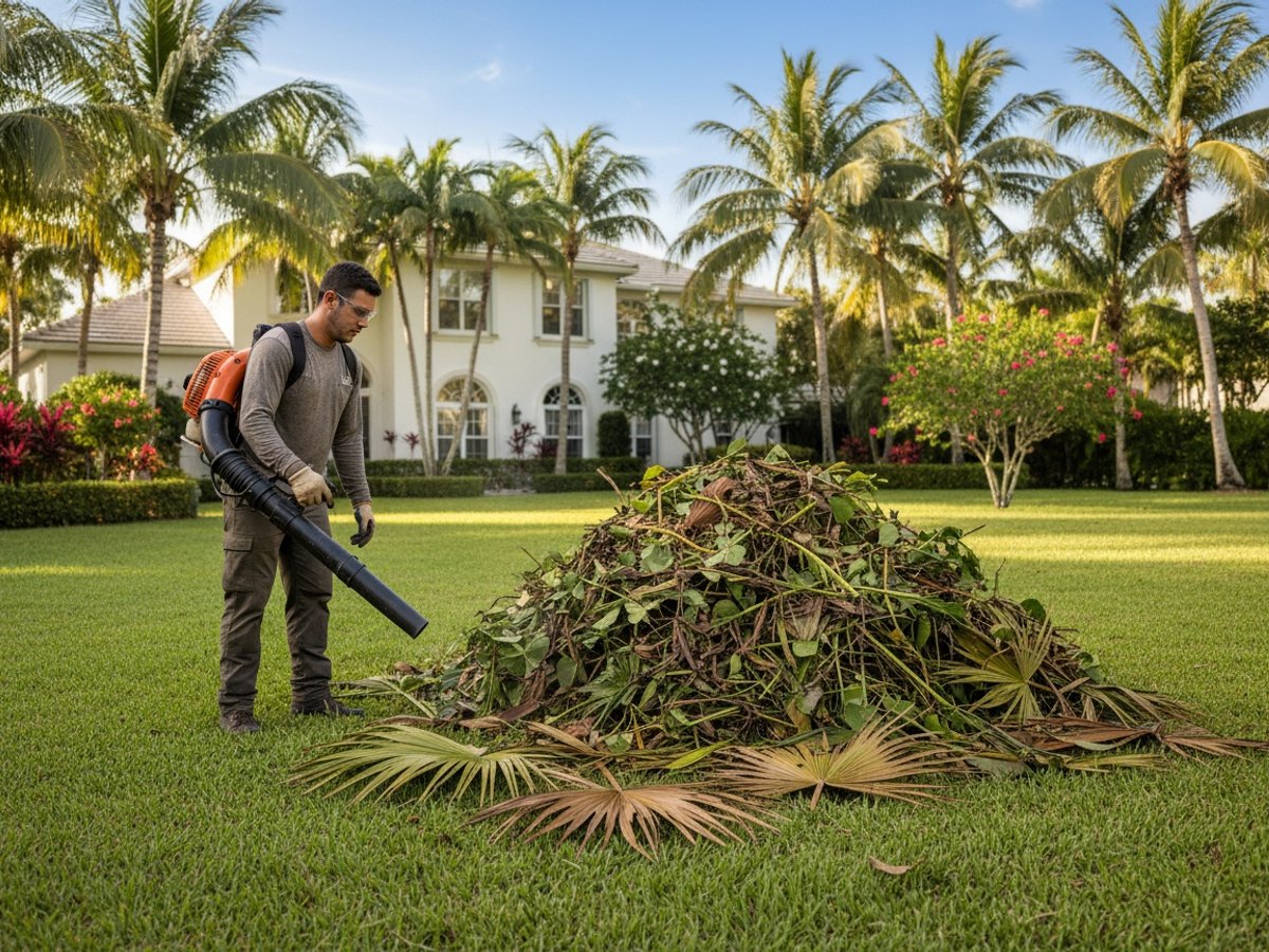 Yard cleanups and storm prep